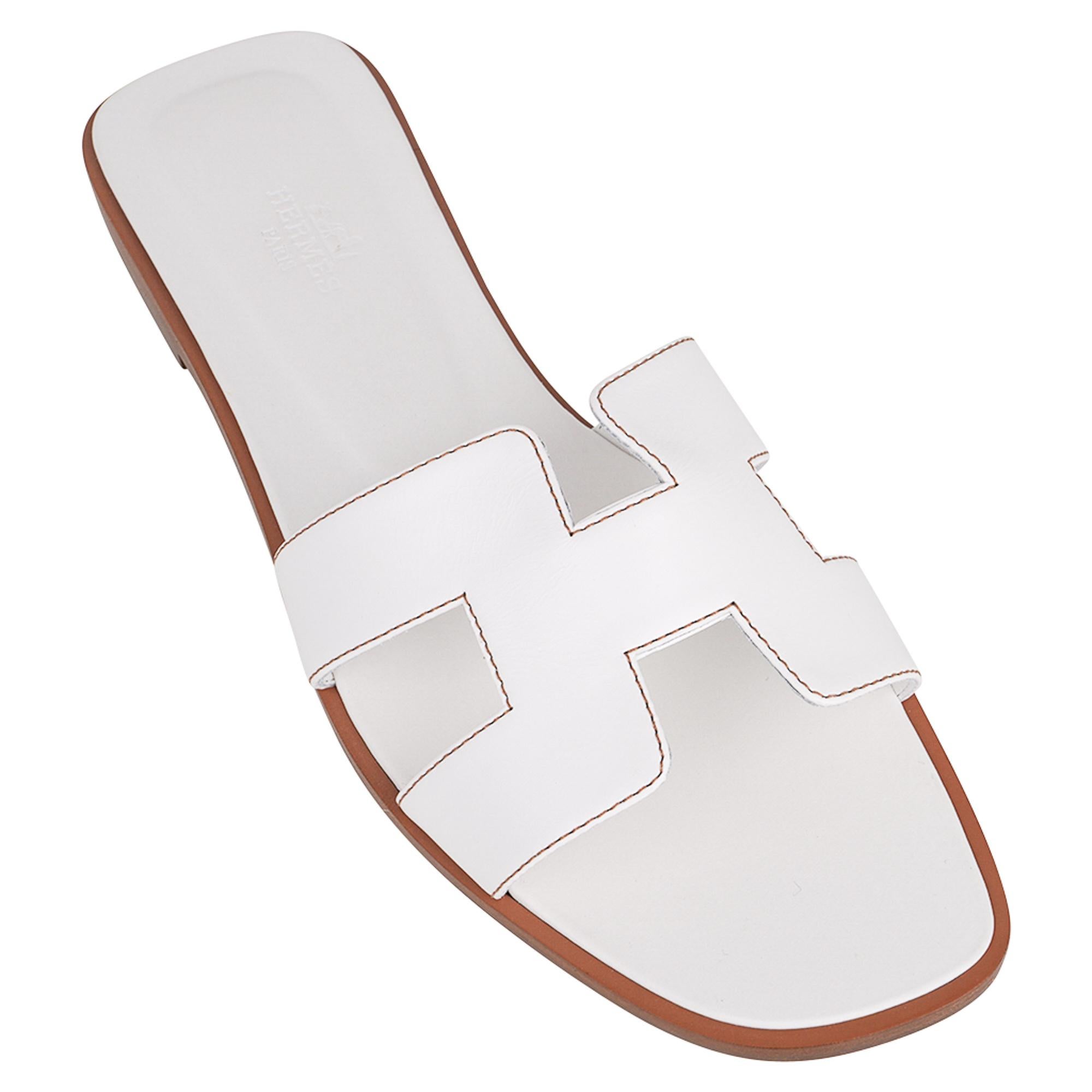 hermes oran sandals