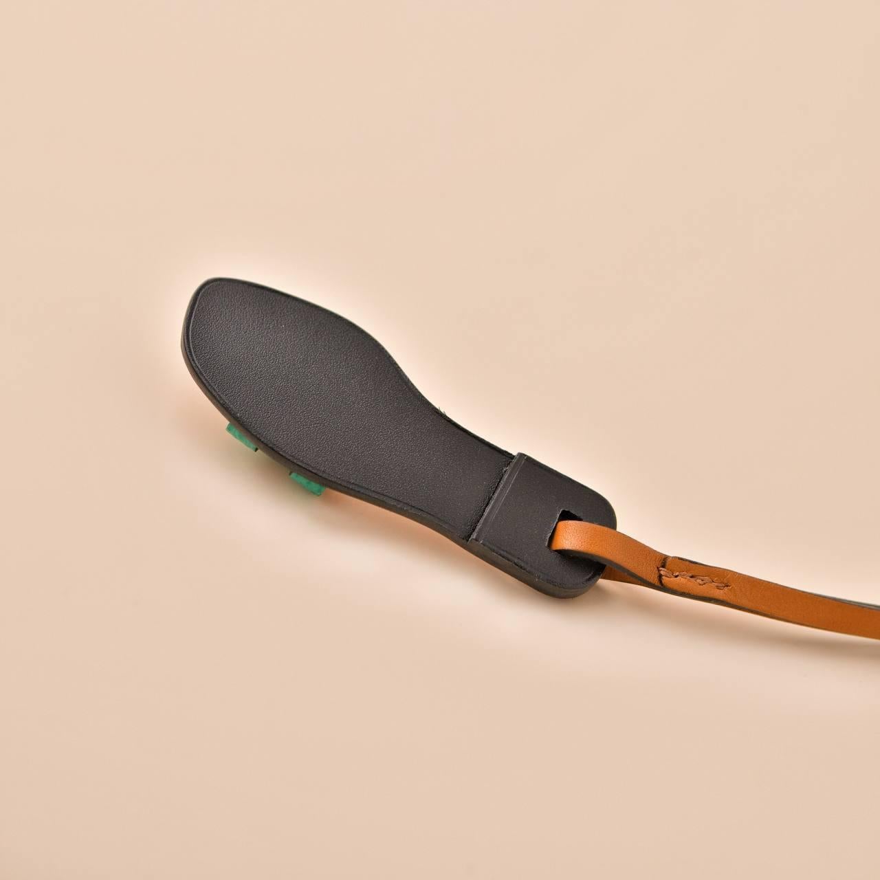 Hermès Oran Nano Leather Bag Charm For Sale 2