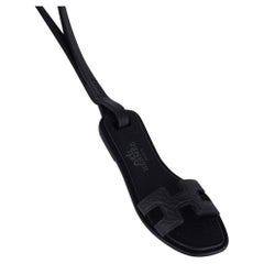 Hermes Oran Nano So Black Bag Charm New w/ Box