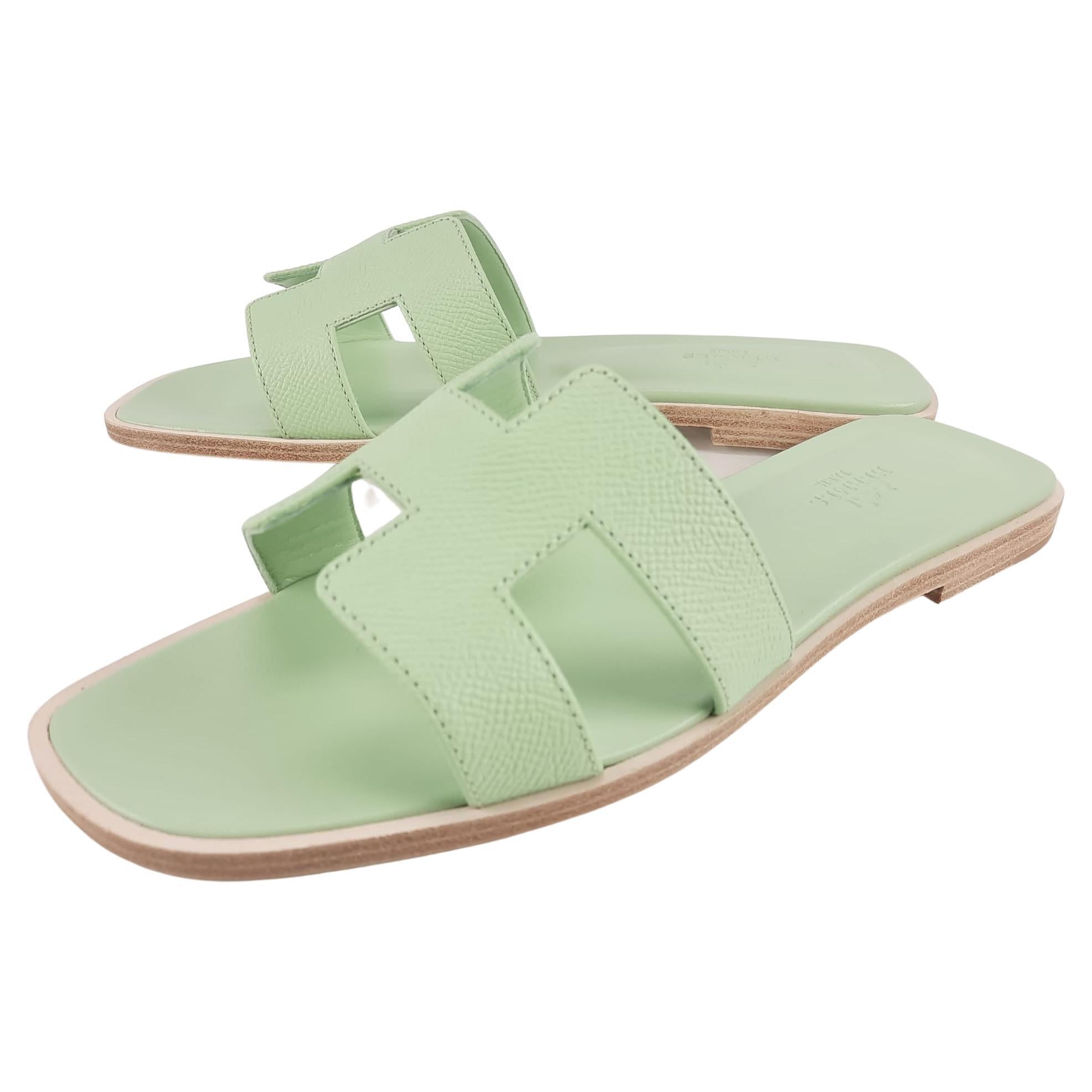 Hermes Oran Sandals 38 - 15 For Sale on 1stDibs | hermes chypre purseforum,  hermes havane sandal, hermes fuchsia sandals