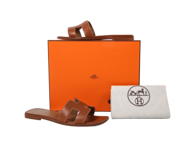 HERMES ORAN Sandals For Sale at 1stDibs