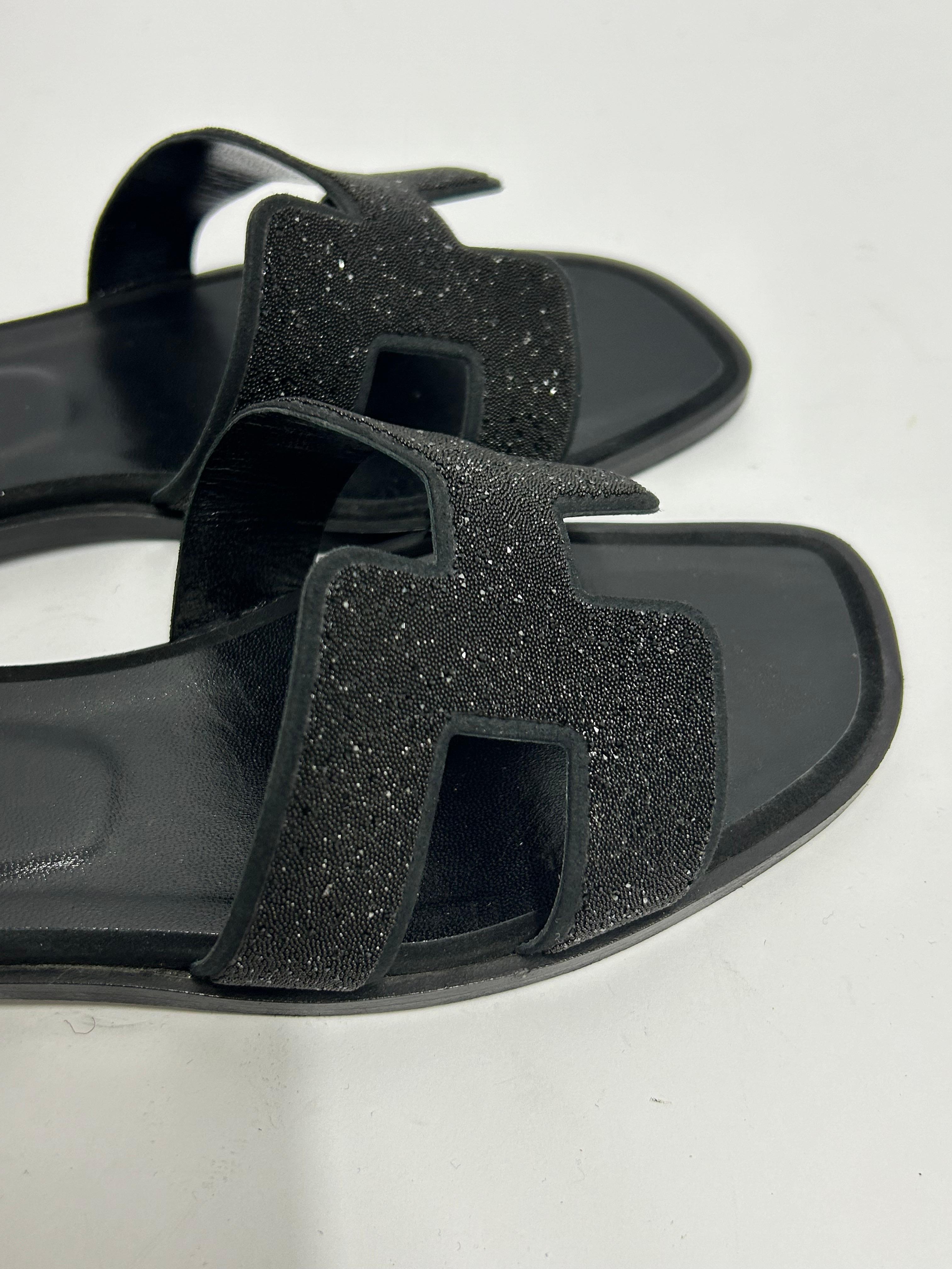 Hermes  Oran Sandals Size EU 38.5 For Sale 7