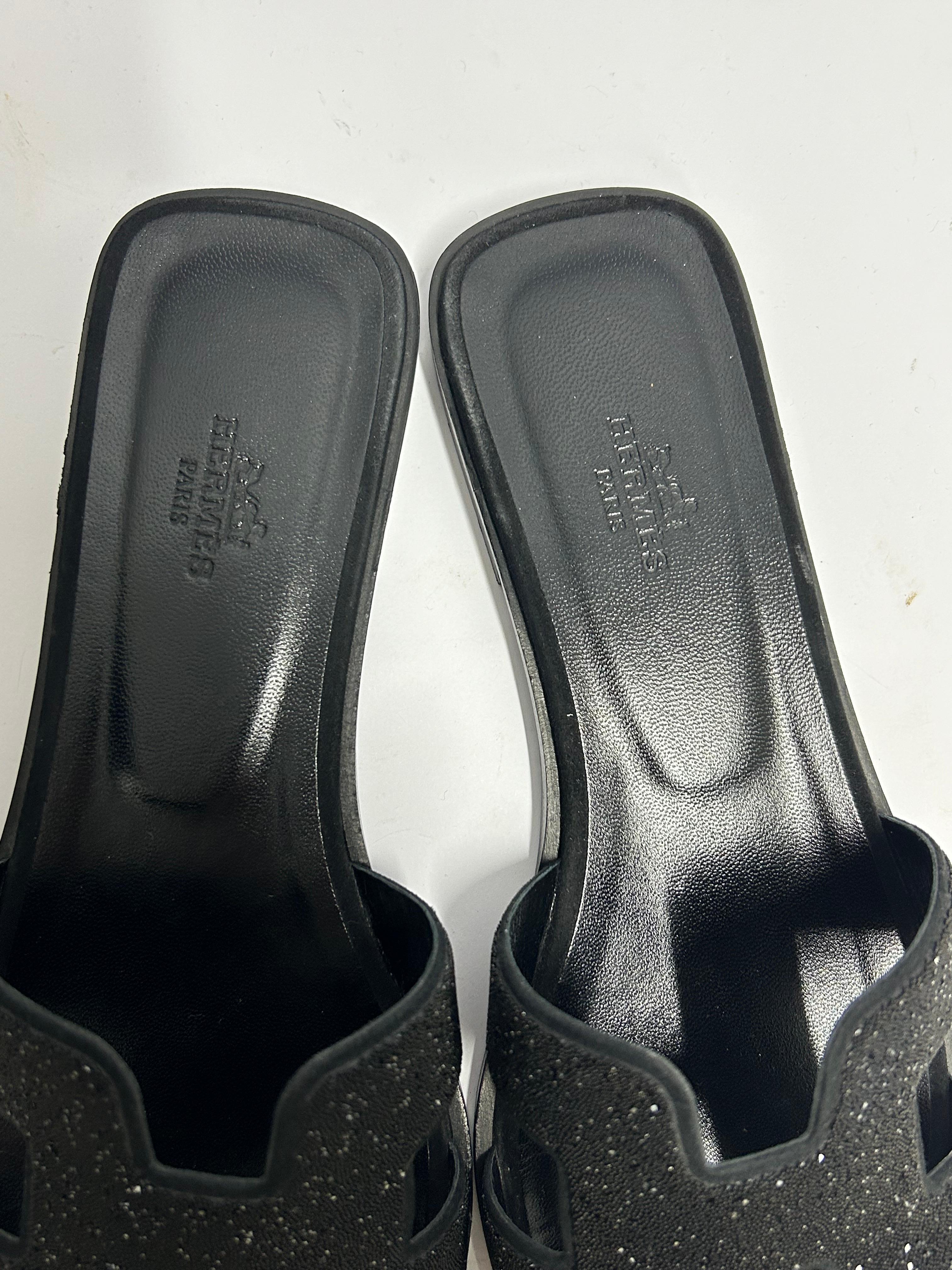 Hermes  Oran Sandals Size EU 38.5 For Sale 5