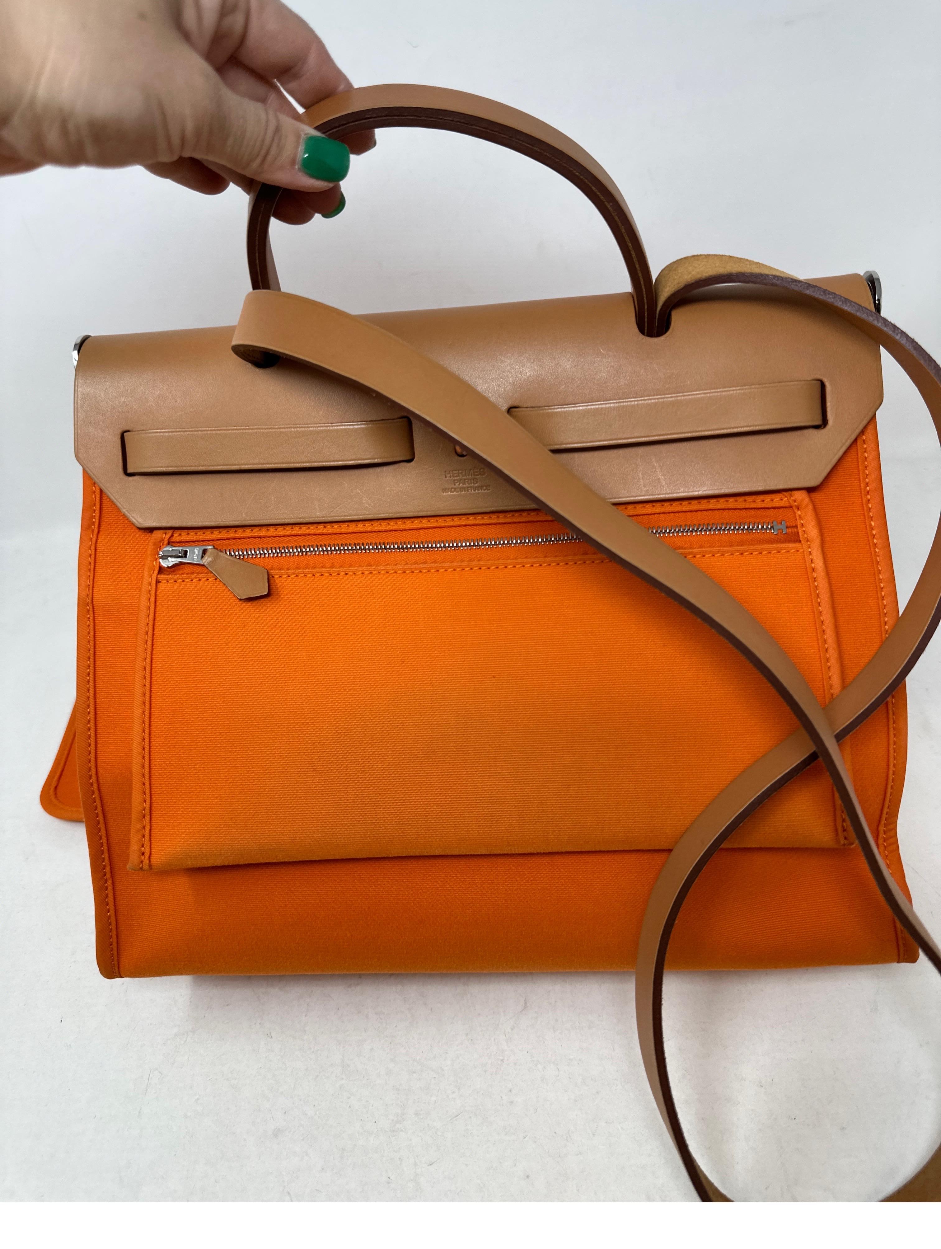 Hermes Orange 31 Herbag  9