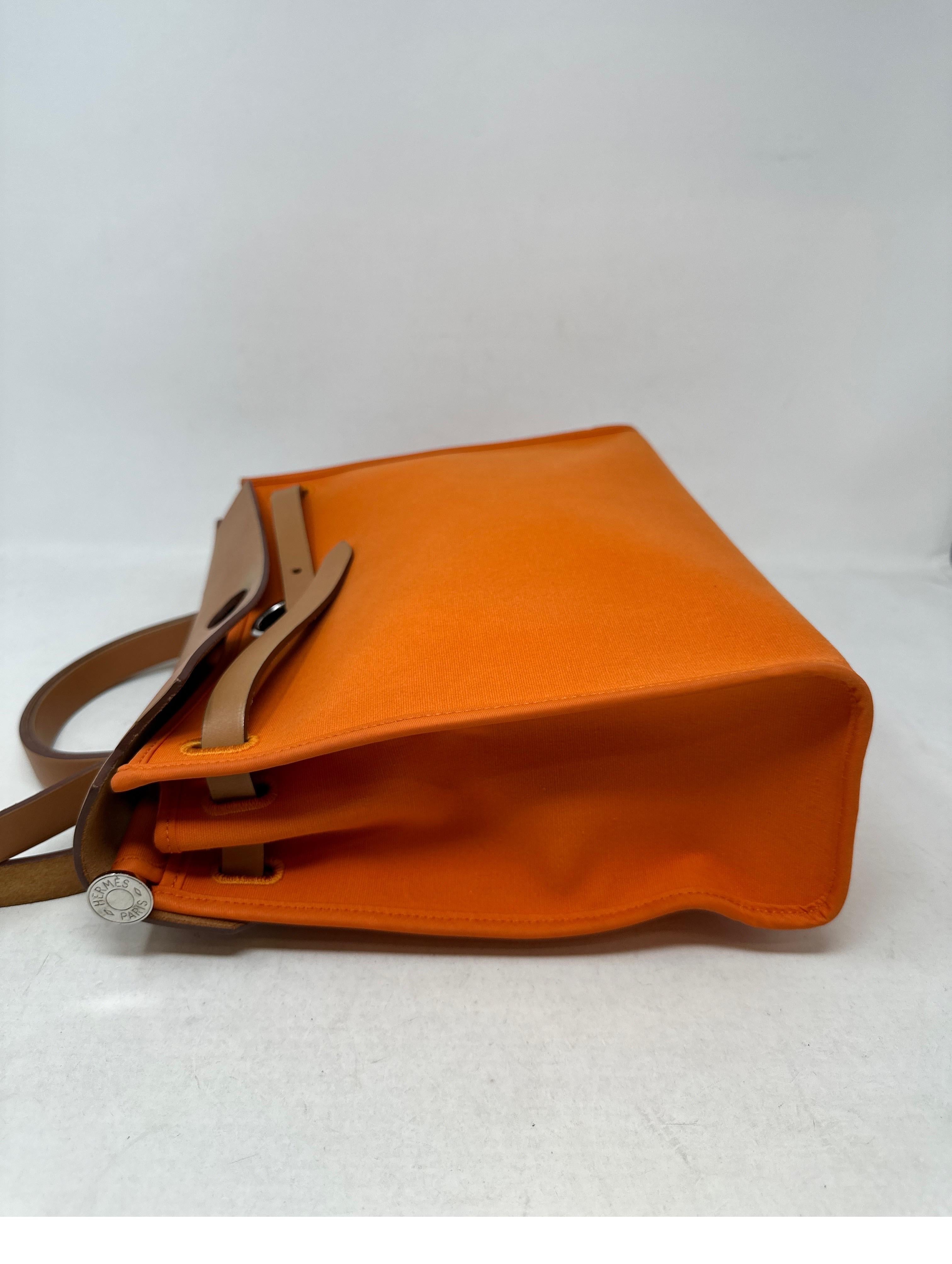 Women's or Men's Hermes Orange 31 Herbag 