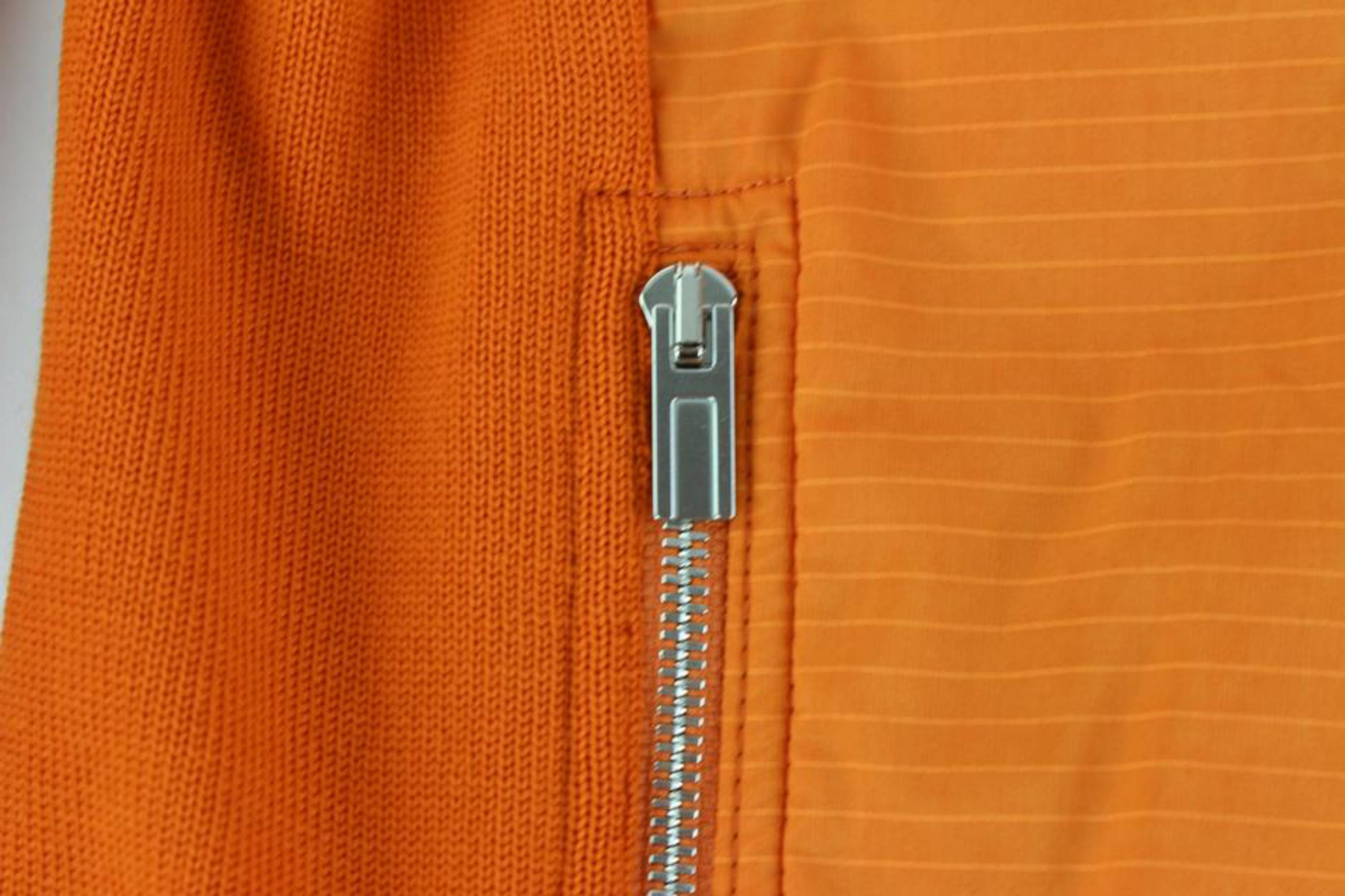 hermes orange coat