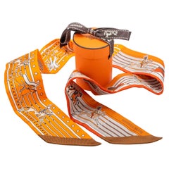 Hermès Orange BN Collectible Kachinas Twilly