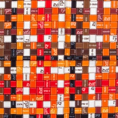 Hermes orange BOLDUC AU CARRE 90 Scarf silk ORANGE BRUN