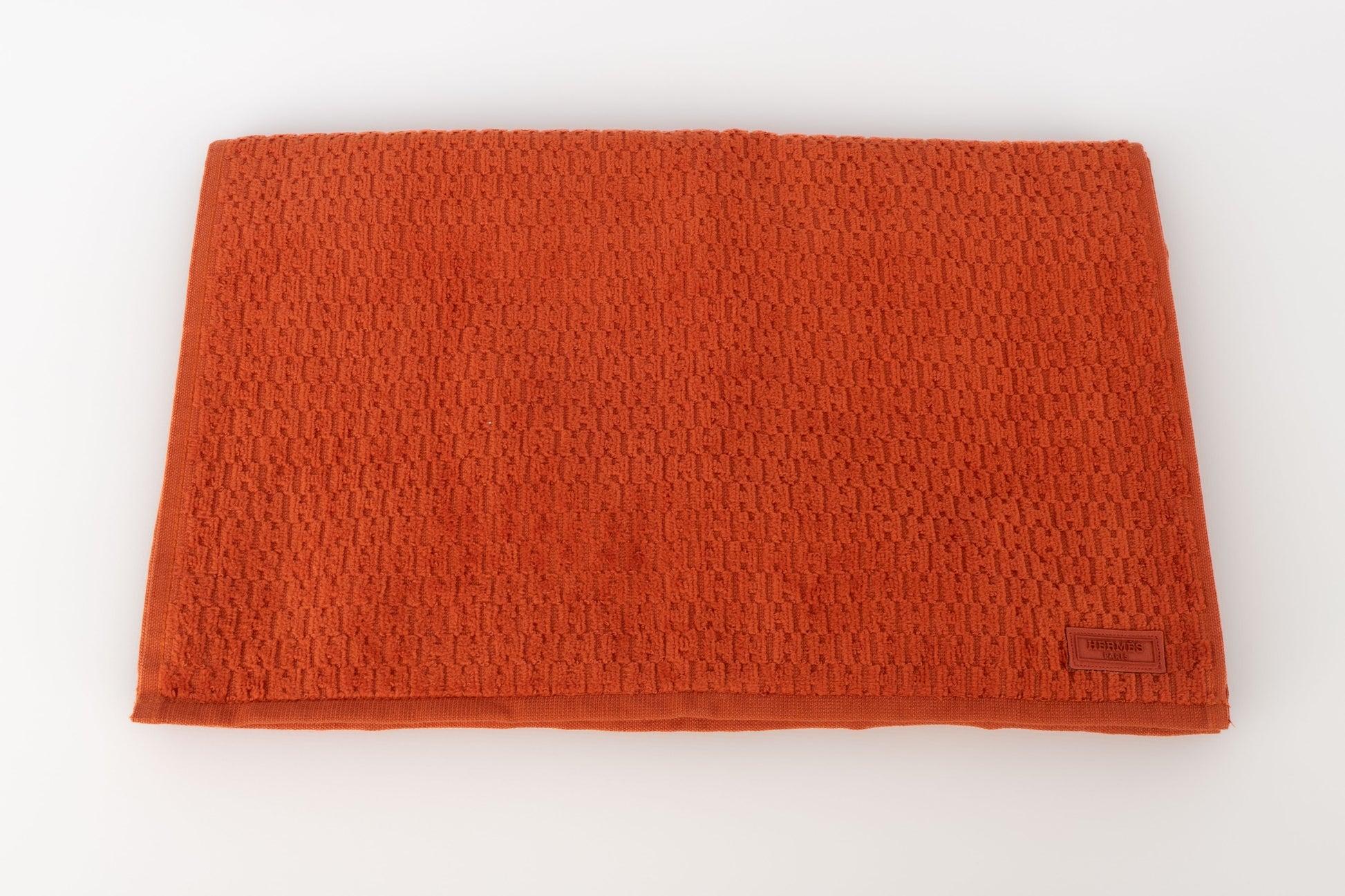Hermès Orange Canvas 'Tennis' Bag 9