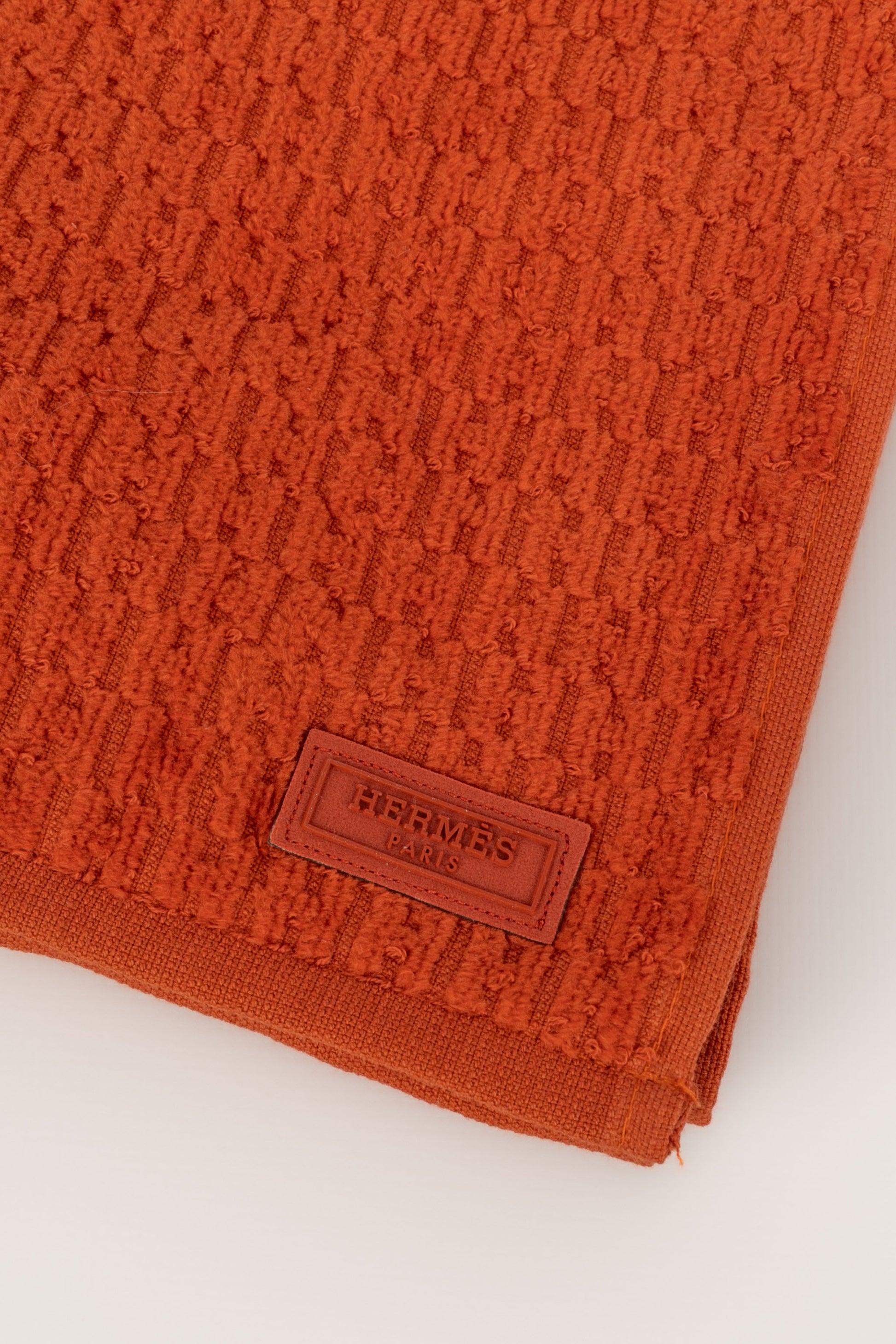 Hermès Orange Canvas 'Tennis' Bag 10