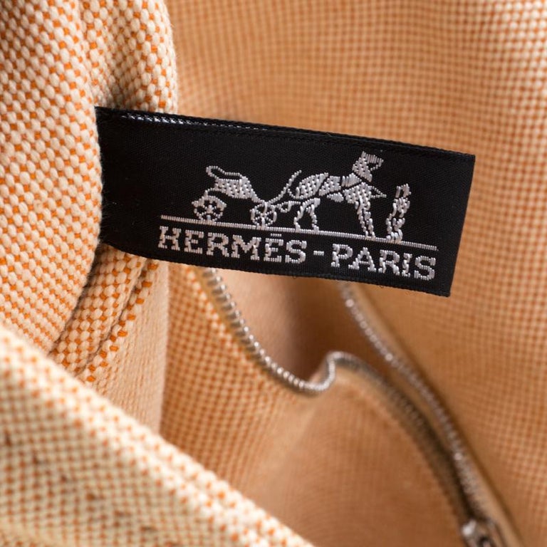 Hermes Orange Canvas Vassus Messenger Bag For Sale at 1stDibs | hermes ...
