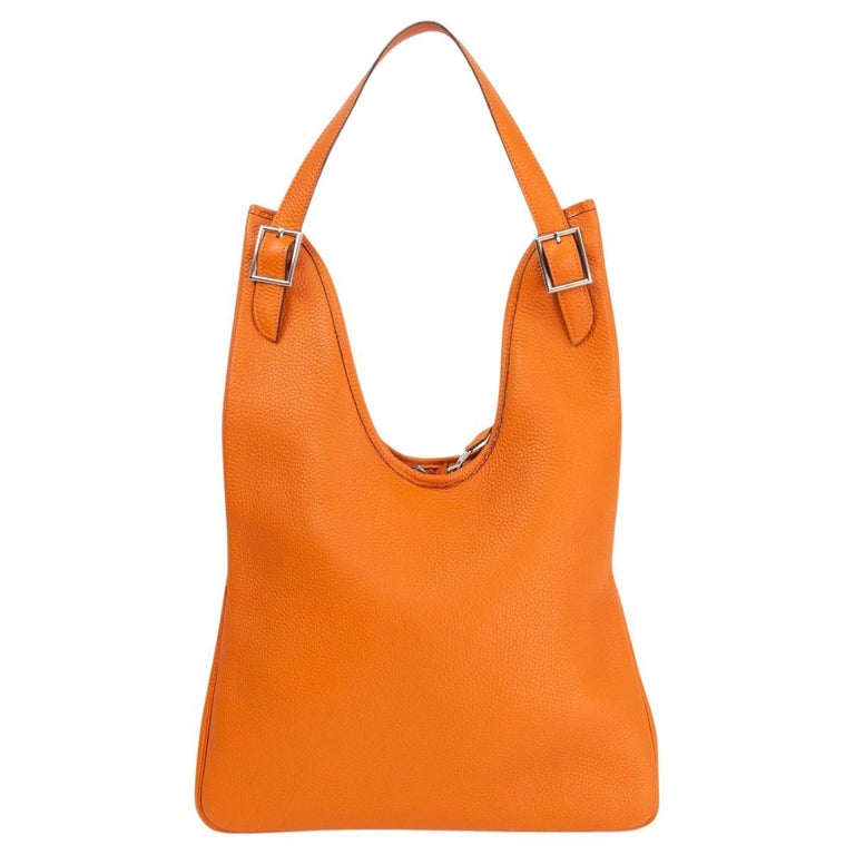 Hermes, Bags, Hermes 32cm Swift Orange Leather Massai Cut