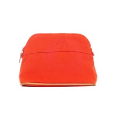 Hermès Orange Cotton Mini Bolide Case