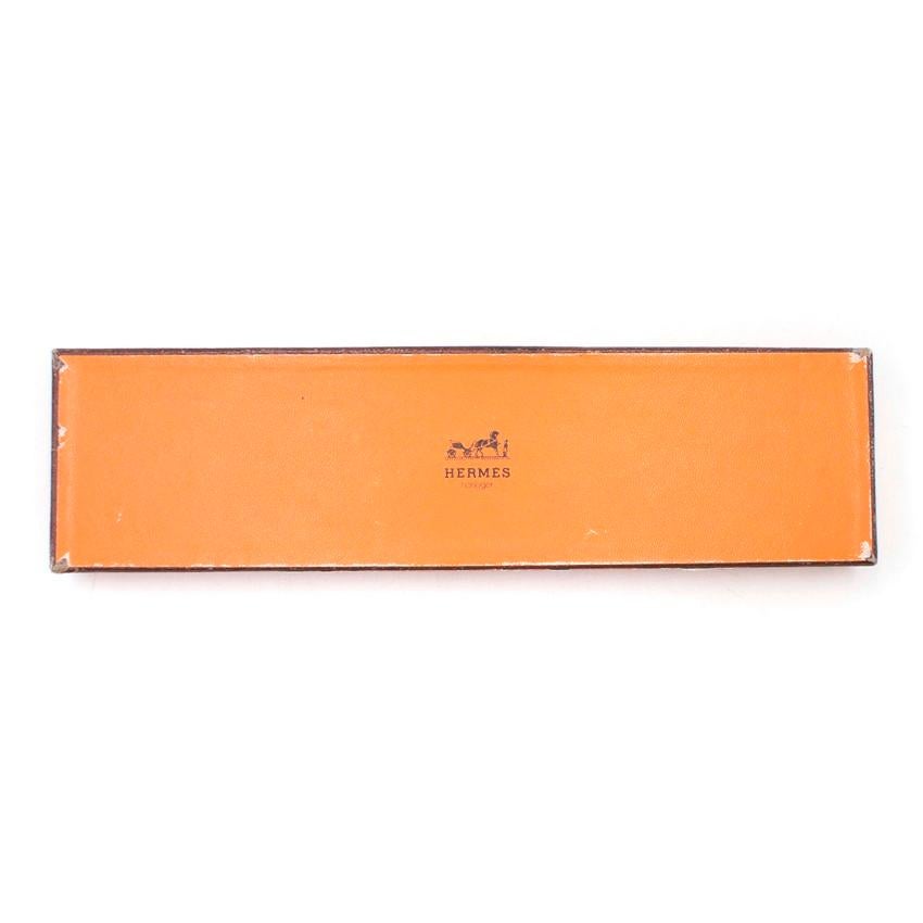 Hermès Orange Double-Strap Watch 1