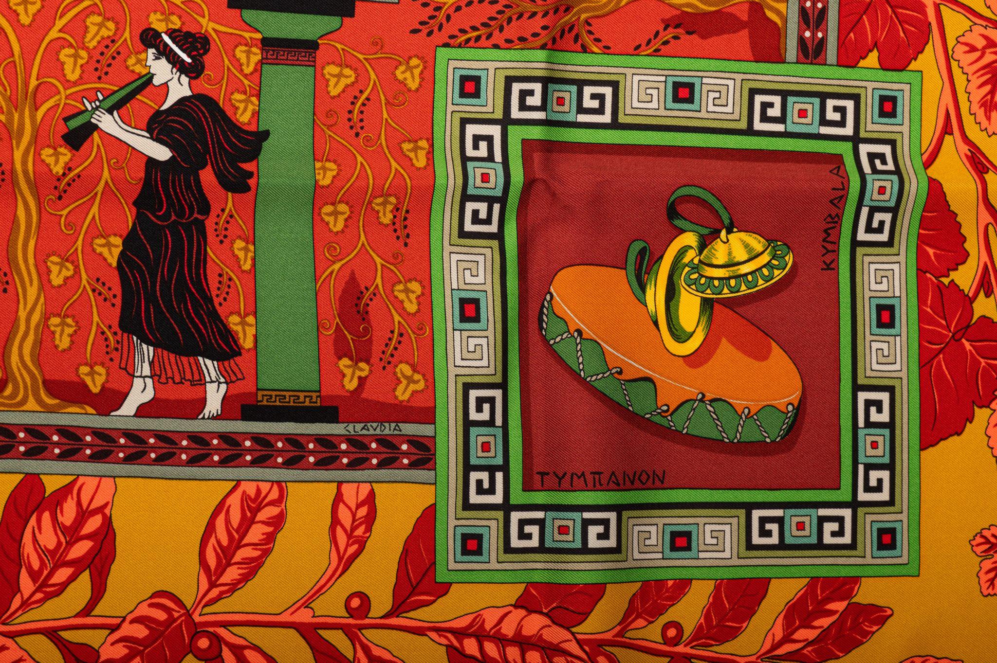 hermes greek scarf