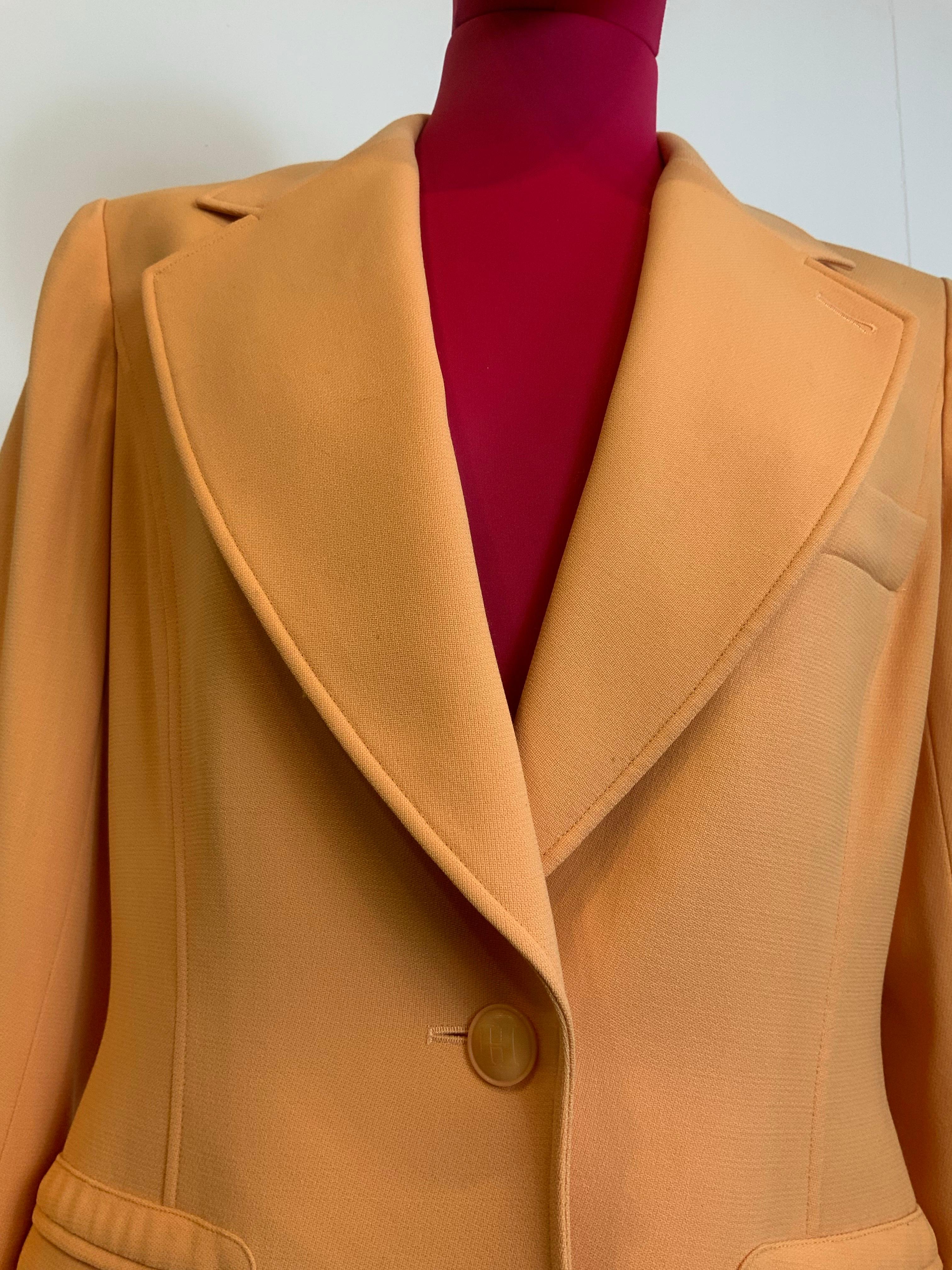 Hermes orange Jacke im Angebot 4