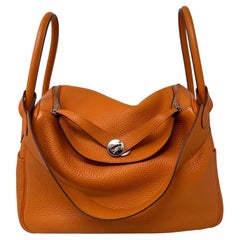 Sac Lindy Orange Hermes