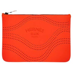 Hermès Orange Neobain Waves Kit, mittelgroßes Modell