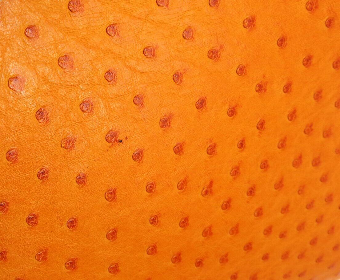 hermes orange ostrich birkin