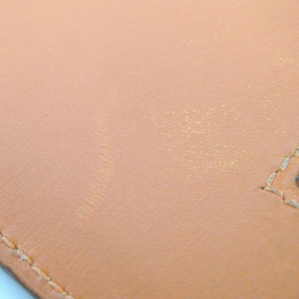 Hermès Orange Rodling Card Case H Logo Wallet Holder Leather 872522 6