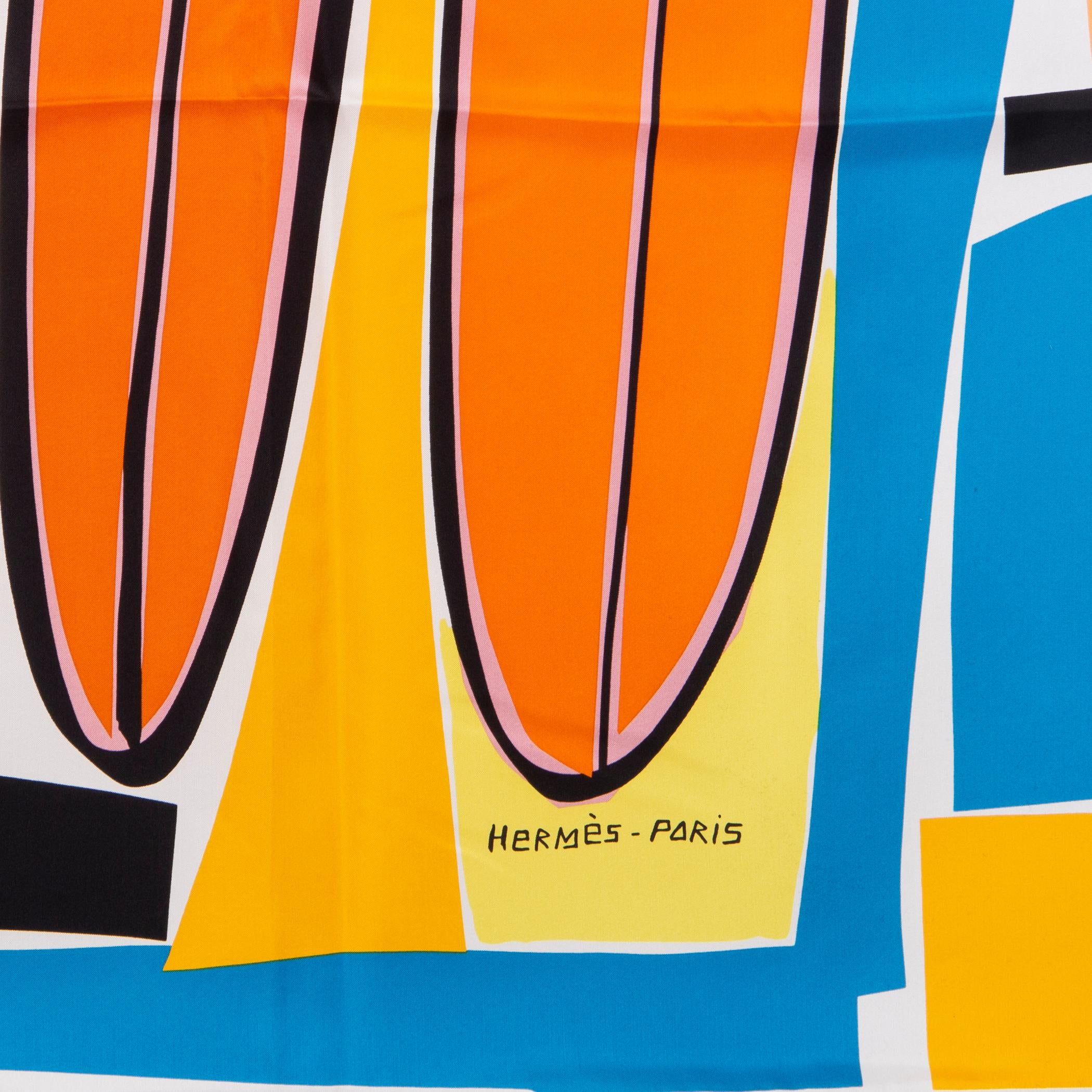 hermes surfboard scarf