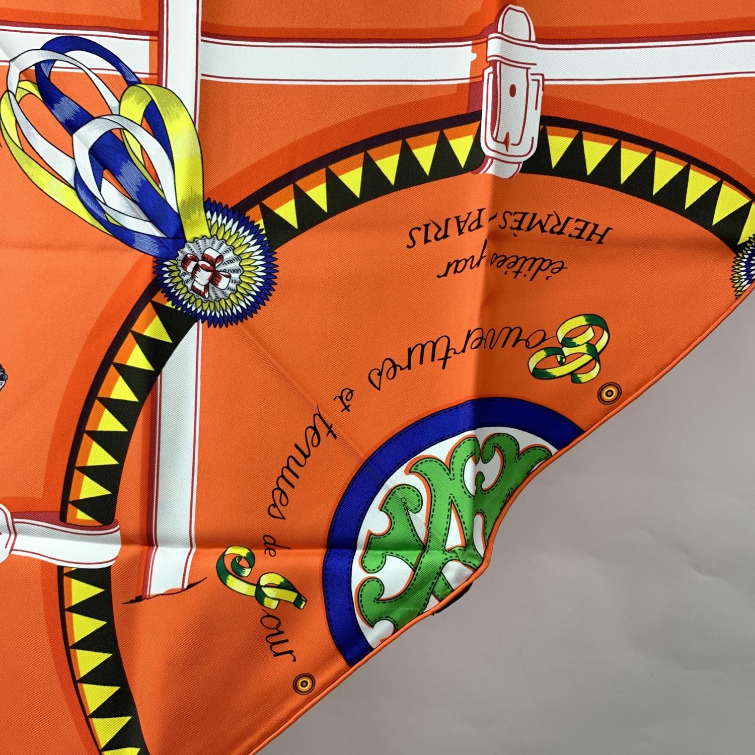hermes giant triangle scarf