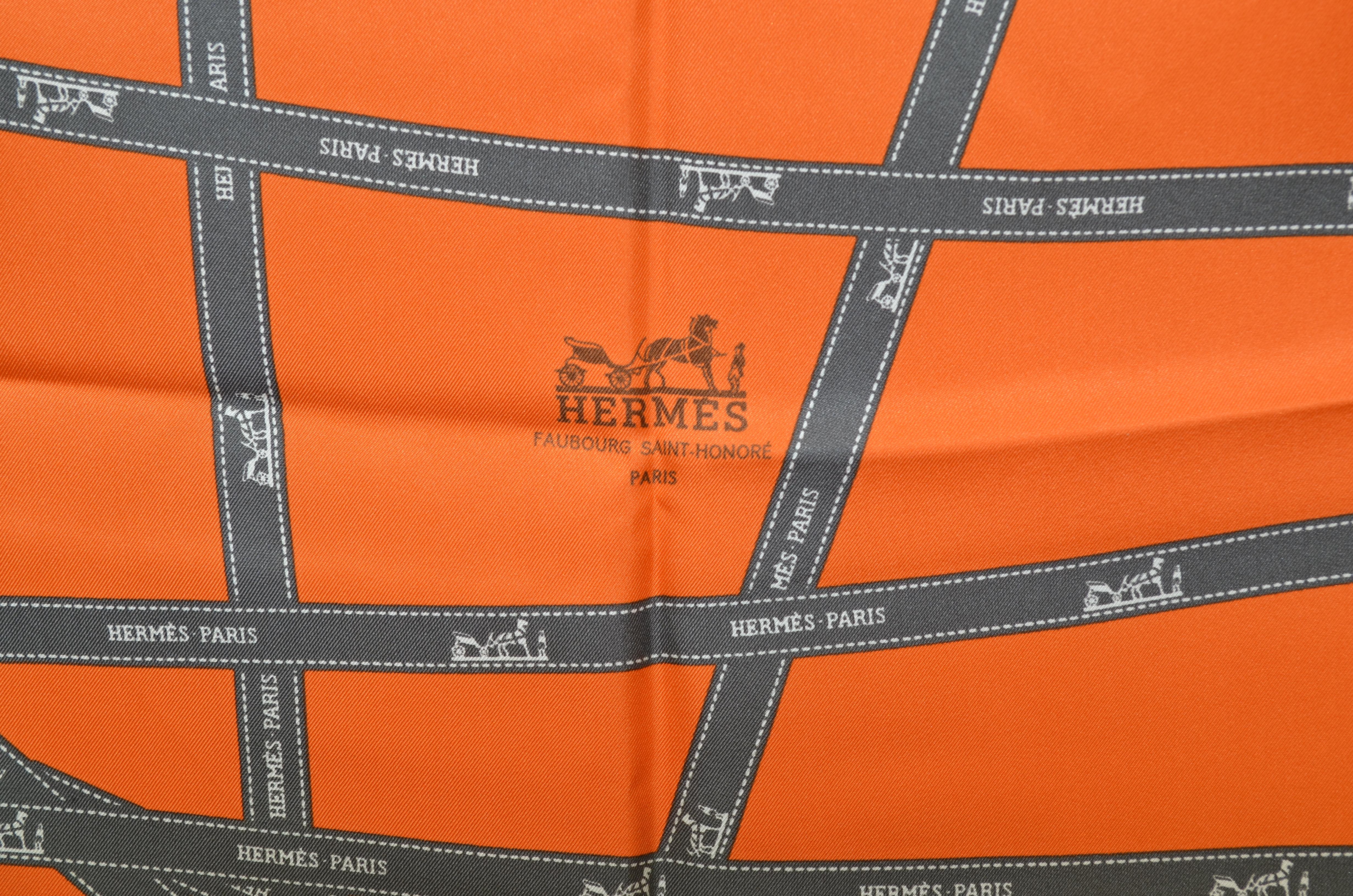 hermes ribbon scarf