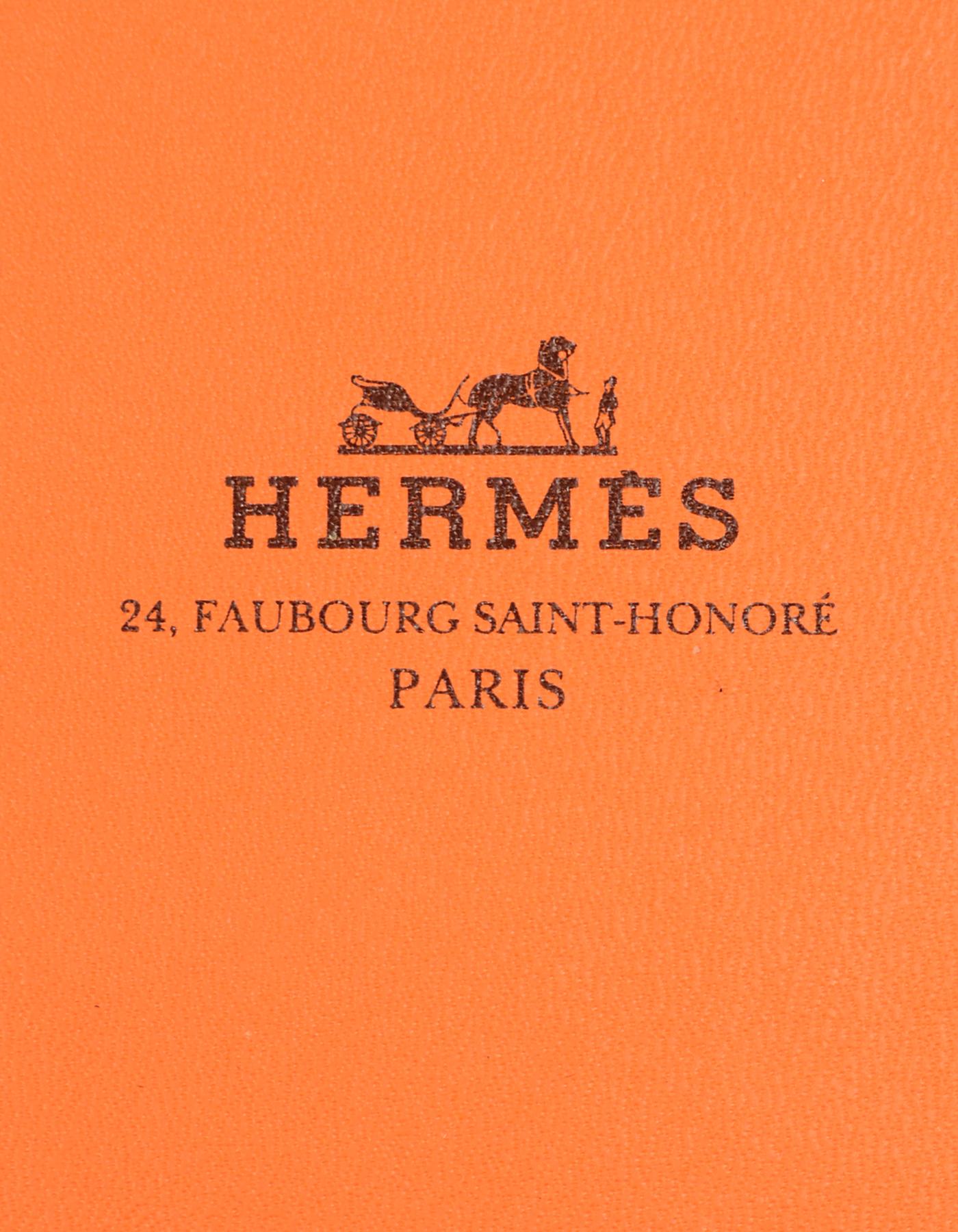 Hermes Orange Tie/Scarf Boxes W/ Ribbons 15