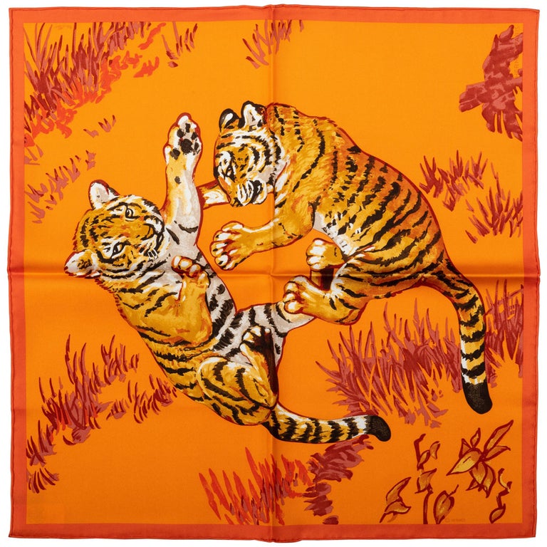 hermes tiger scarf