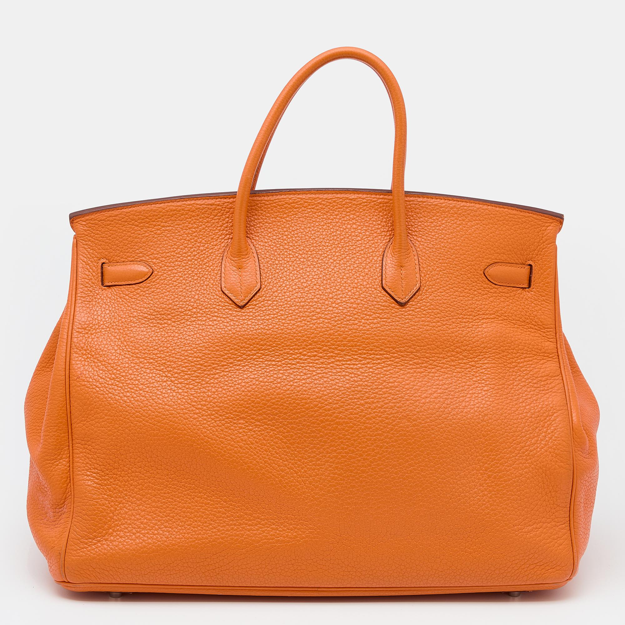 Hermès Birkin was inspired by Jane Birkin and is one of the most desired handbags in the world. A timeless classic that never goes out of style. Handcrafted from the highest quality of leather by skilled artisans, it takes long hours of rigorous
