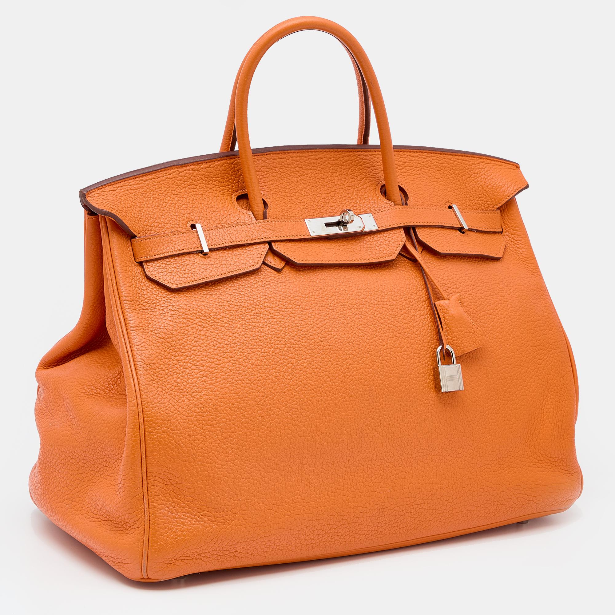 birkin 40 orange