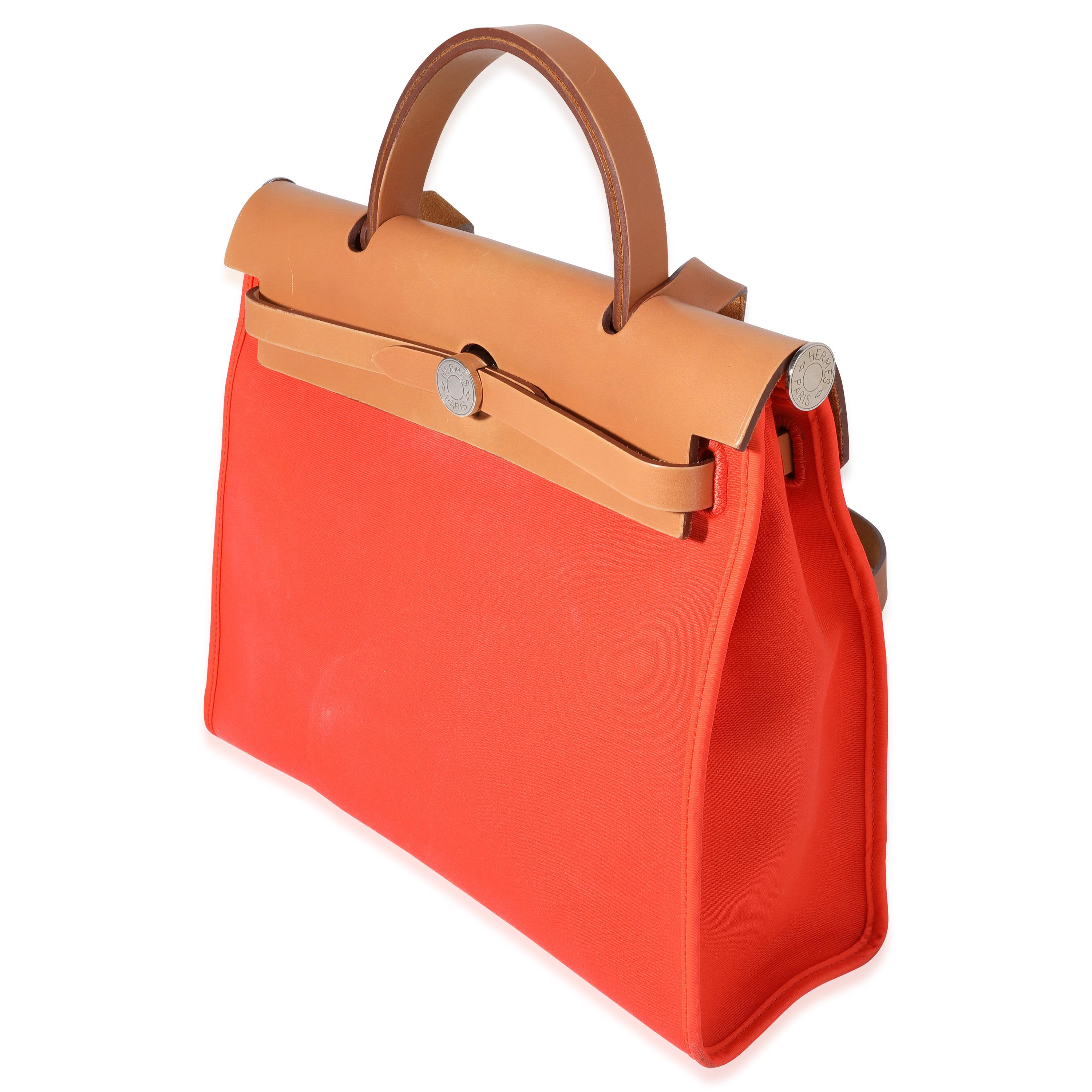 hermes herbag orange