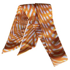 Hermes orange twilly 86