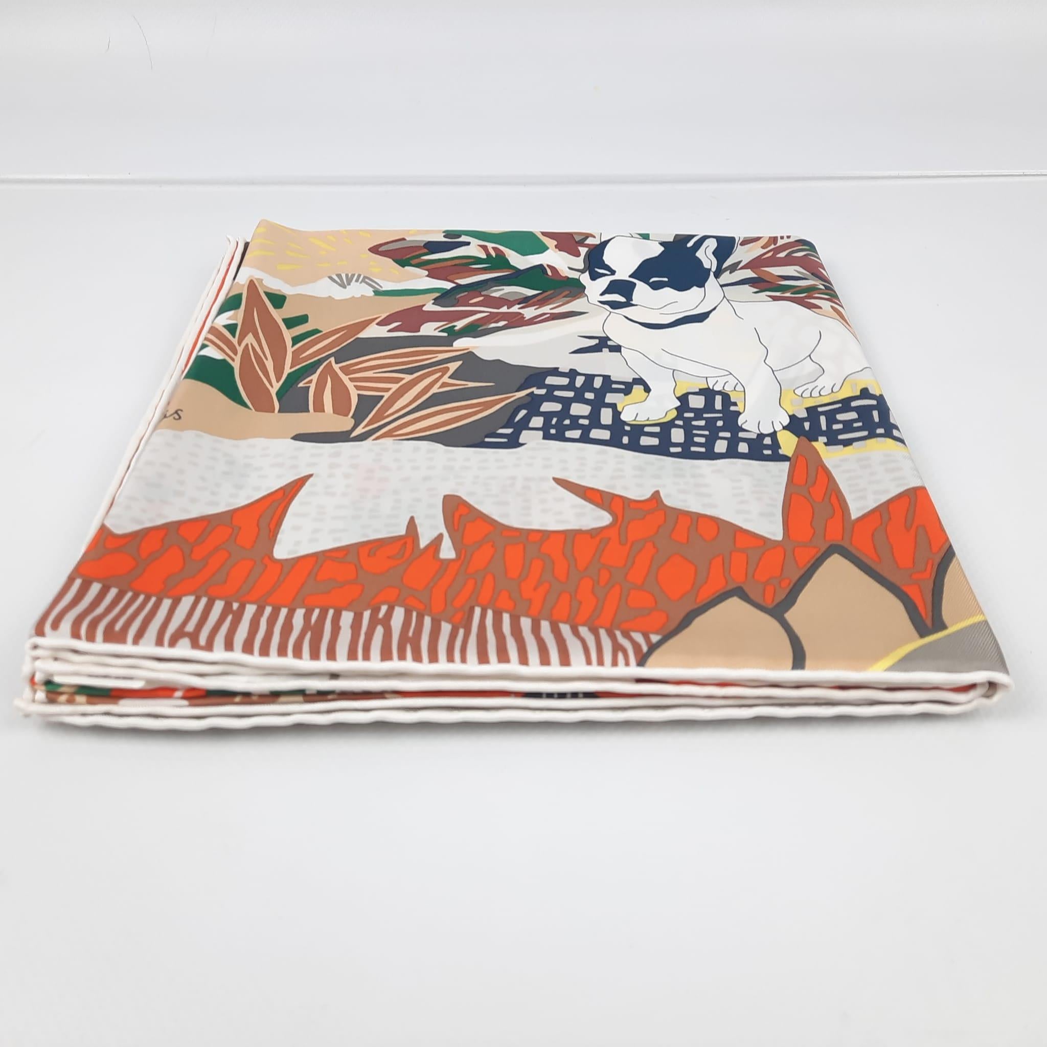 Scarf in silk twill with hand-rolled edges
The Hermès scarf is an infinite source of creativity and storytelling that constantly evolves thanks to the new designs and color combinations offered each season.
Made in France
Designed by Carine