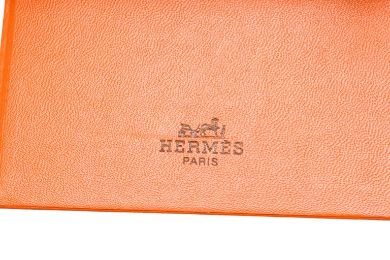 Women's or Men's Hermes Orange Watch Box For Sale