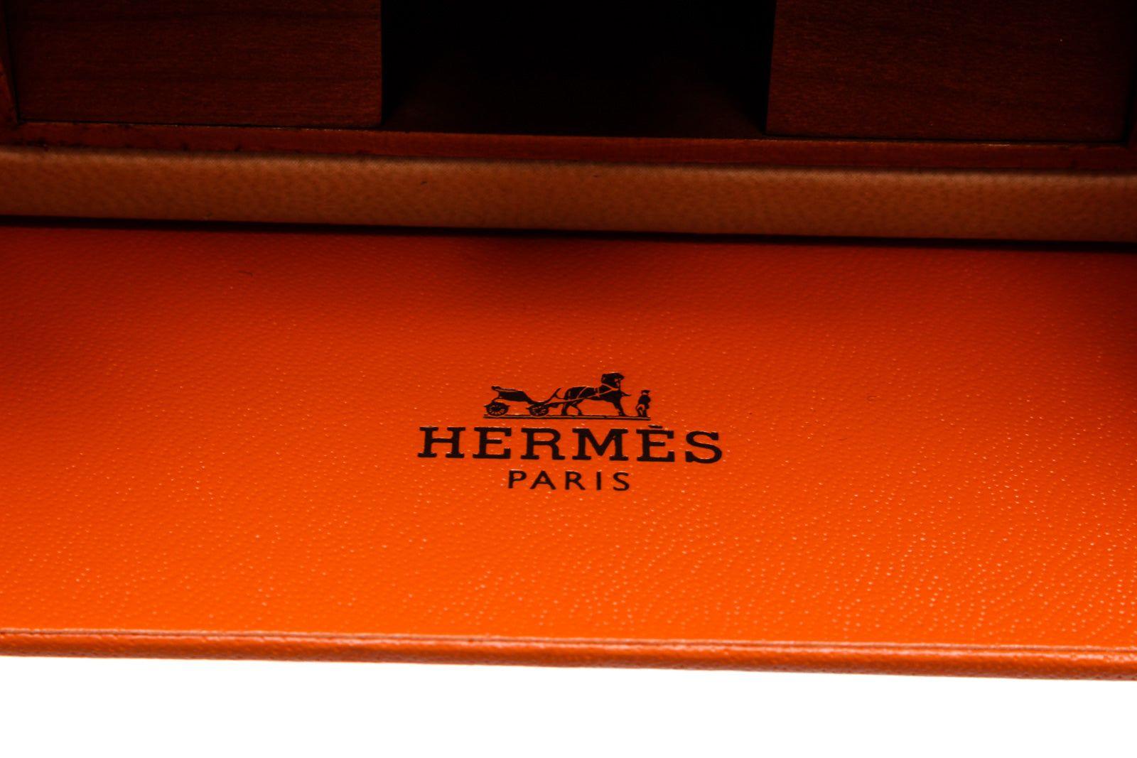 Hermes Orange Watch Box For Sale 1