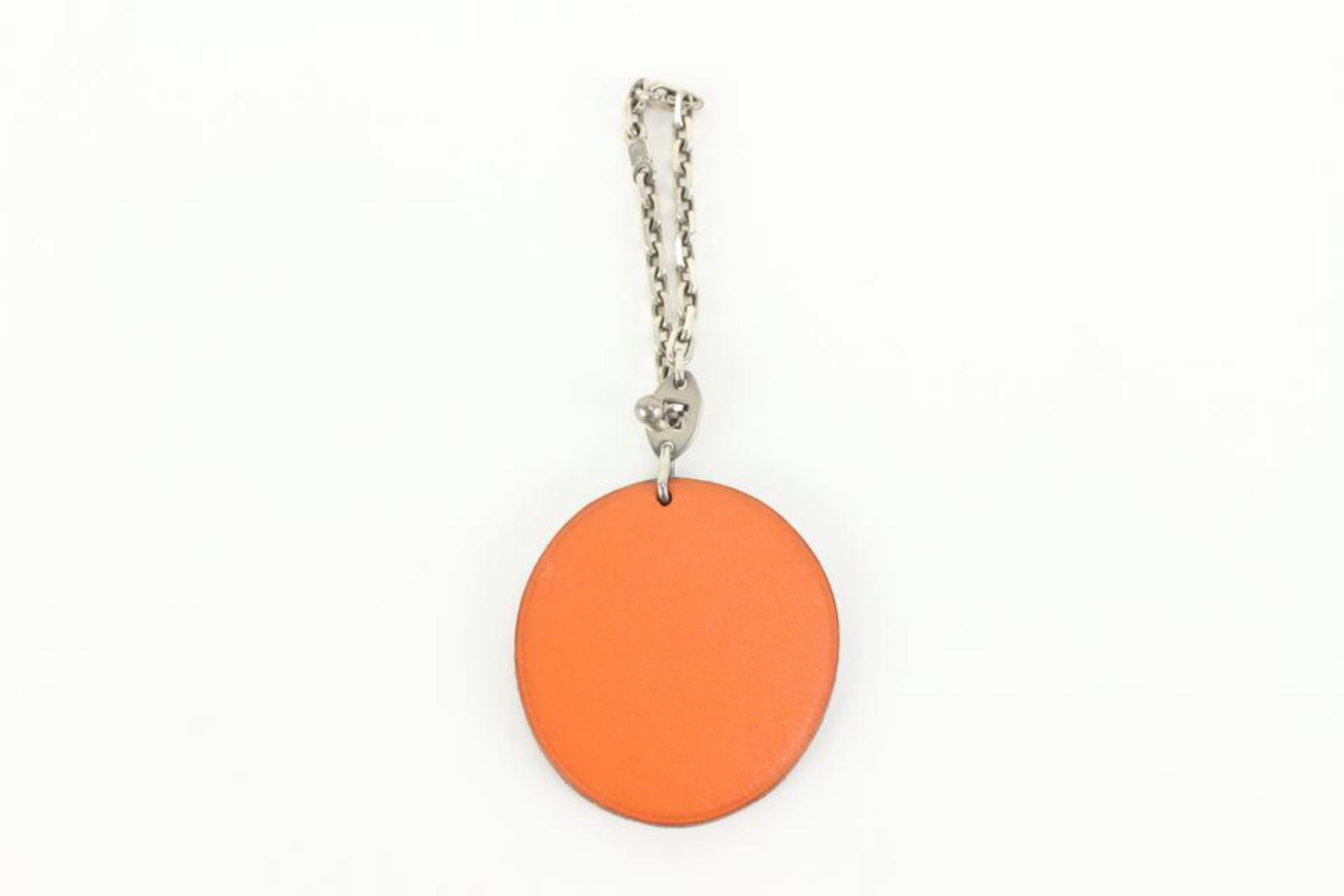 Hermès Orange x Green Fresh Squeezed Orange Fruit Charm Pendant 11h53s 3