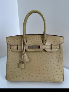 Hermes Strauß Birkin 30 Tasche