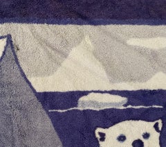 Hermes Ours Polaires Terry Beach Towel