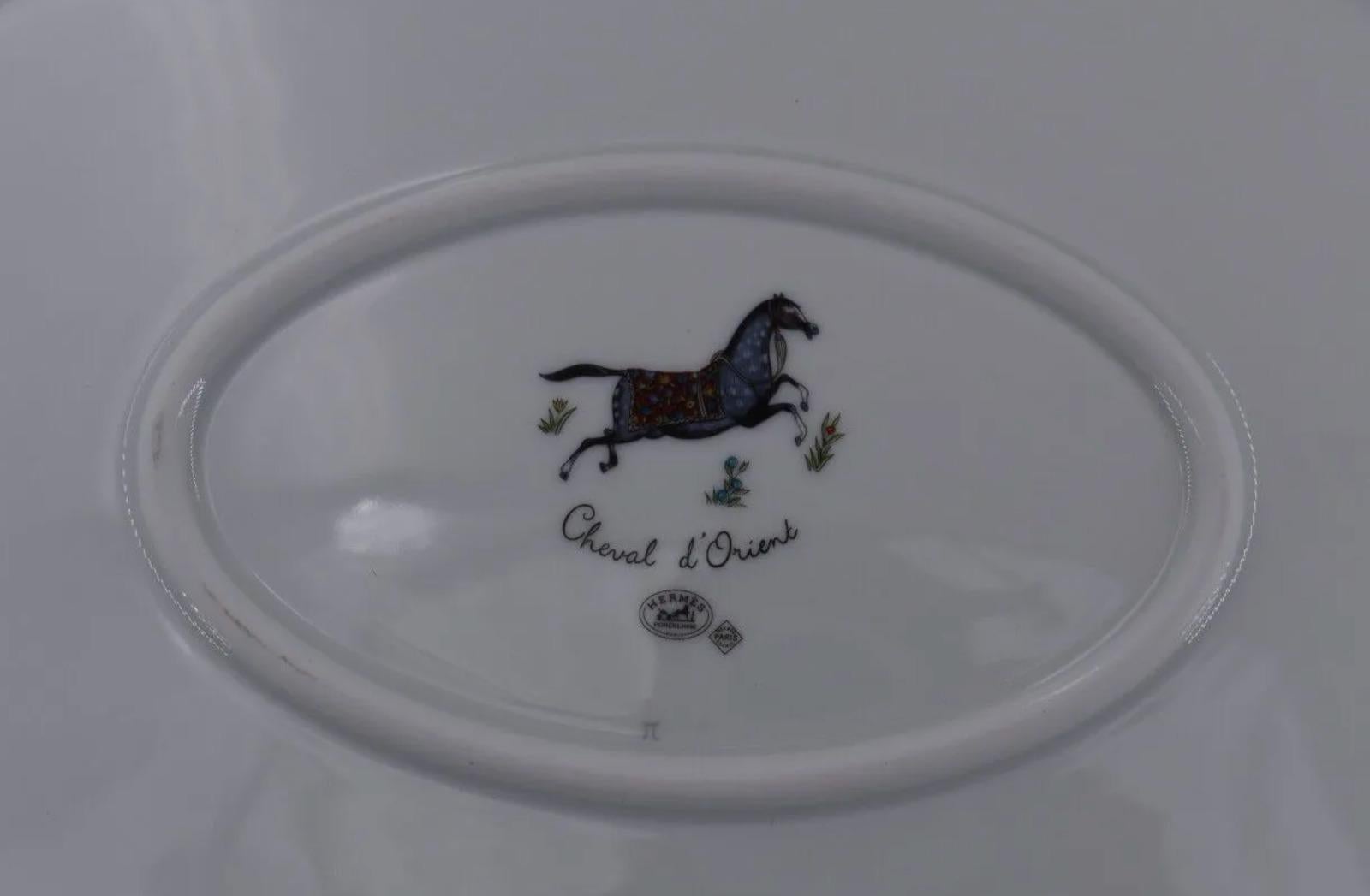 Hermès, Oval Porcelain Dish Collection 
