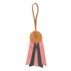Hermes Paddock Flot Bag Charm Leather Multicolor