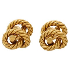 Hermès Pair of Cuffs 'knots'