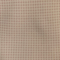 HERMES Pale Pink Micro Gingham Silk Tie