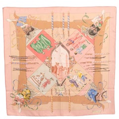 Lettres Equestre scarf 90