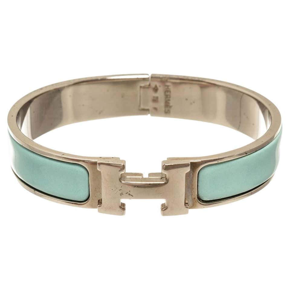 Hermes Clic Clac Grey Enamel Bangle Bracelet at 1stDibs | grey hermes ...