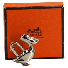 Colgante de bolso pelícano Hermes paladio, 1992