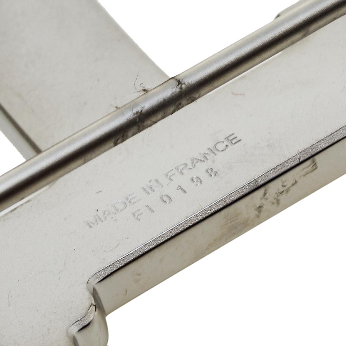 Hermès Palladium plattiert Metall Pegase Gürtelschnalle 32 MM im Zustand „Neu“ in Dubai, Al Qouz 2