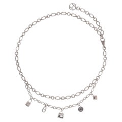 Cintura a catena Olga placcata Palladio con charme firmato Hermes