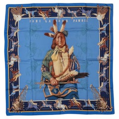 Hermès Pani la Shar Pawnee Scarf, Oliver