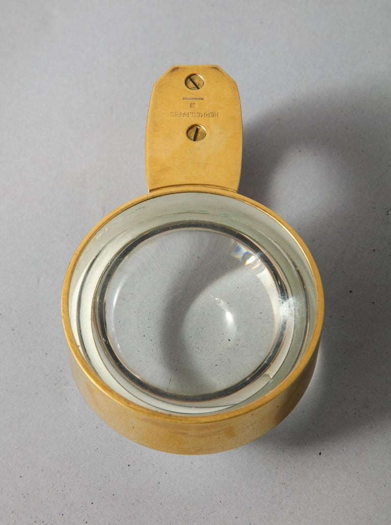 Hermes Paperweight Magnifier For Sale at 1stDibs